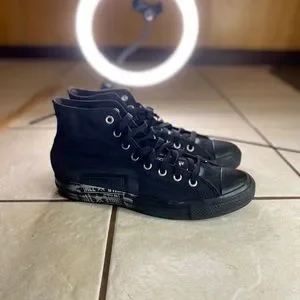 Converse | Shoes | Converse Rare Triple Black Stamped Sole  display picture 1